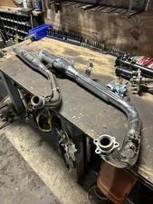 1985-1996 HONDA SHADOW VT1100 ACE - OEM Exhaust System - SANKEI 2335