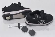 Heelys Unisex Kids Voyager Wheeled Skate Shoes Black/White US Size 13 Youth