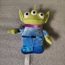 Disney Toy Story Alien Plush Stuffed Animal Blue Space Suit 8 Inch
