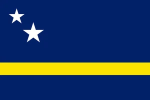 Curacao Flag Self Adhesive Vinyl Sticker