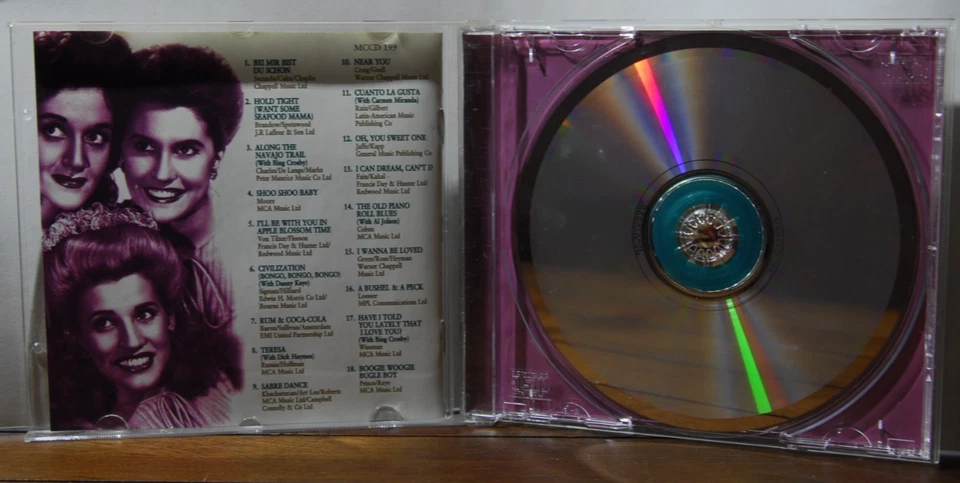 CD - Music Collection - The Best of the Andrews Sisters - With Guest Stars (942) - Bild 4 von 4