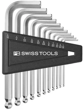 PB Swiss Tools Ball Head Hex Wrench Set Inch 212ZH12CN NEW