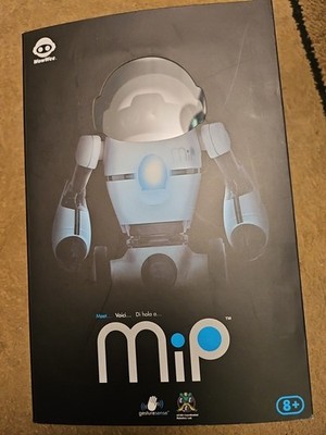  WowWee MiP Robot, White Robotic Toy - Gesture Controls, Tricks  A-07