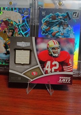 2010 Topps Unrivaled - Unrivaled Greats Ronnie Lott  Game-Used Patch /199 