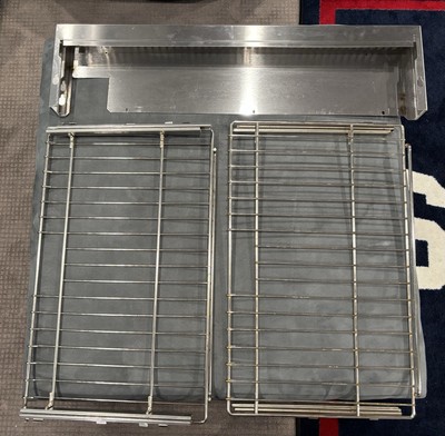 Viking VGR73626BSS Backsplash And 2 Telescoping Oven Racks. Never Used!