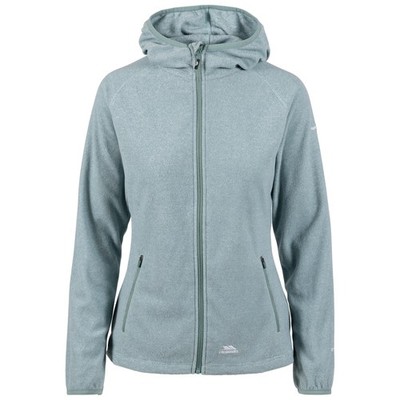Trespass Damen Full Front Zip Grown on Hood Fleece Top - Jennings
