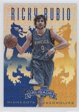 2012-13 Panini Crusade Crusade Blue Ricky Rubio #273 h3a
