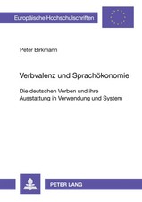 Peter Birkmann | Verbvalenz und Sprachökonom...