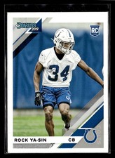 2019 Donruss #266 Rock Ya-Sin Rookie Card Indianapolis Colts