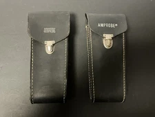 Vintage Pair Of AMPROBE RS 1000 Test Meter. With Case