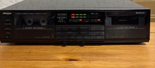 Victor TD-W60 Stereo Double Cassette Deck Quick Reverse from Japan Used Vintage