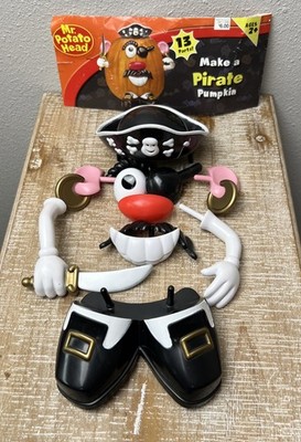 Hasbro Mr. Potato Head Make A Pirate Pumpkin Kit Halloween 13 Plus Parts 2008