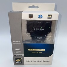 4K 2K 3D 3 in1 out HDMI Switch Hub Splitter TV Adapter Ultra HD for HDTV PC