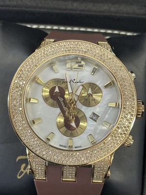 Joe Rodeo Broadway JRBR 9 Diamond Watch 5.00 Ct Diamond Watch w/ BOX