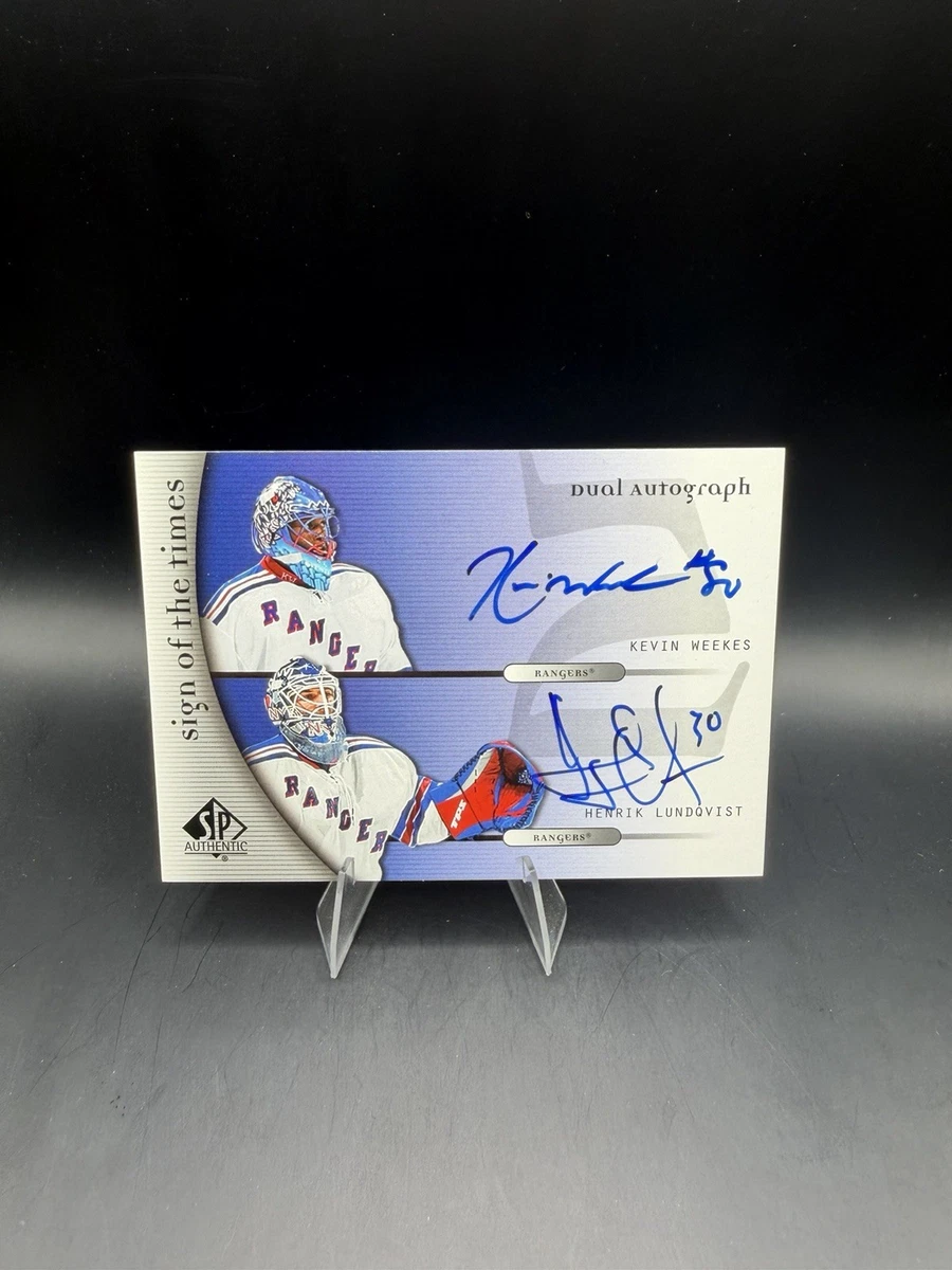 Henrik Lundqvist Ice Hockey Rookie Trading Cards & Accessories for