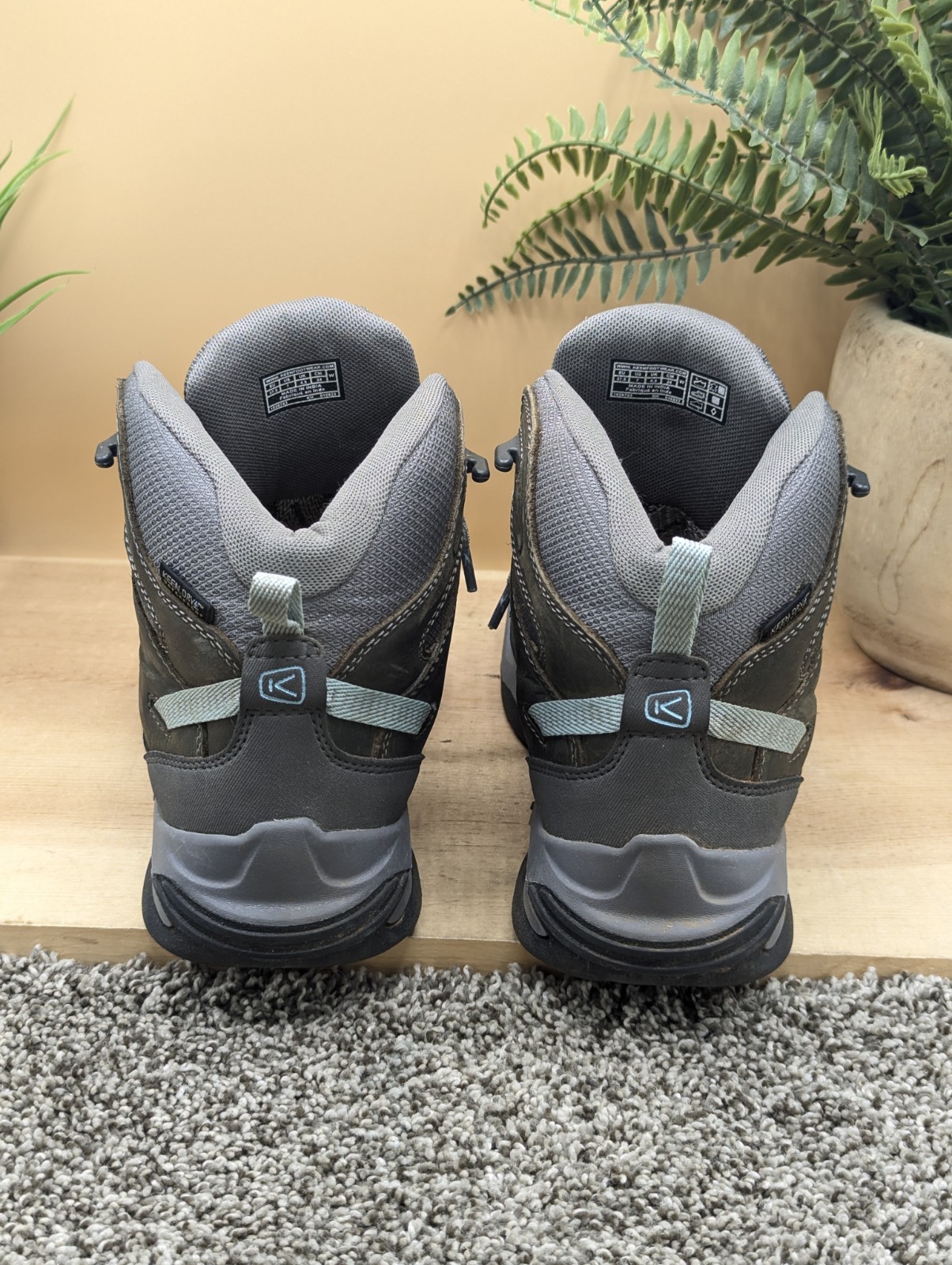 Keen Stivali da Escursionismo Donna Taglia 7 Circadia Mid Impermeabili Grigio Acciaio