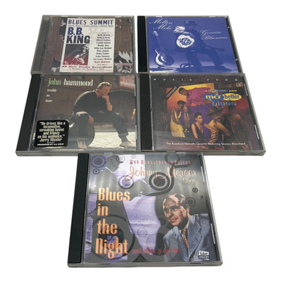 Lot of 5 Blues CDs B.B. King John Hammond Matt Murphy Mixed Artists