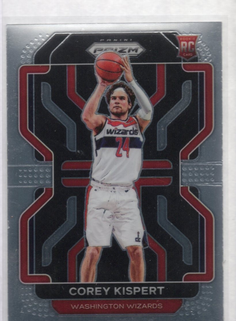 2021-22 Panini Prizm #275 Corey Kispert RC WIZARDS