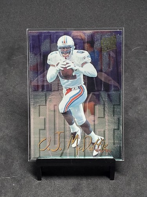 #ad 1996 Fleer O.J. McDuffie Magna Force #11 Miami Dolphins $2.99
