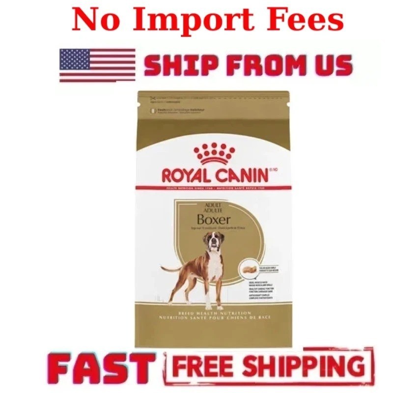 Royal Canin Breed Health Nutrition Boxer Adult Dry Dog Food, 30 lb Bag