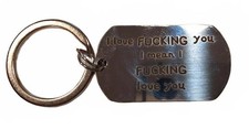 "Funny Keychain Gift - for Boyfriend, Girlfriend, Lover