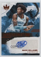 2024-25 Panini Court Kings Impressionist Ink Amber /49 Mark Williams Auto 6o3