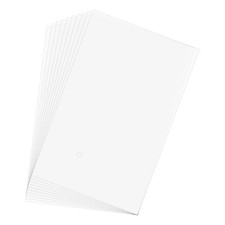 100 Pcs POF Heat Shrink Wrap Bags, 10 x 6 Inch Transparent Heat Seal Bag Film