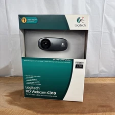 Logitech C310 HD Webcam/720p/ Black