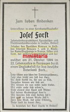 Sterbebild WWII Unteroffizier Andorf Pilot 8./KG-40 DKiG FFS Trondheim Norwegen