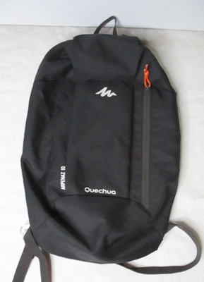 Quechua Arpenaz 10L Rucksack Small Mini Black Backpack Outdoor Hiking