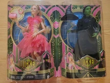 2024 Mattel Wicked Movie Dolls Set – Glinda & Elphaba HXT62 HXT63 – Early Packag