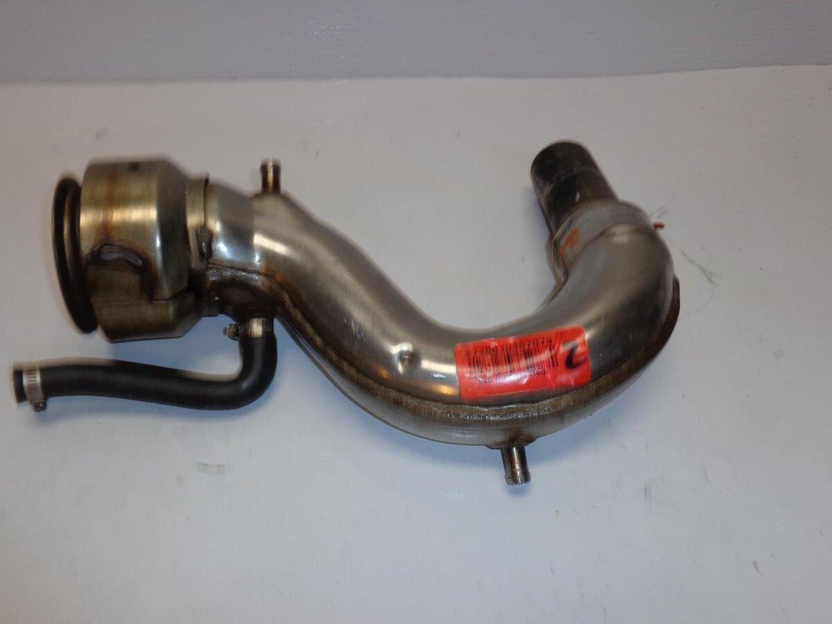 2007 SeaDoo GTX Ltd Exhaust Pipe 274001049 J Pipe Red Label 2007 SeaDoo GTX Ltd Exhaust Pipe 274001049 J Pipe Red Label