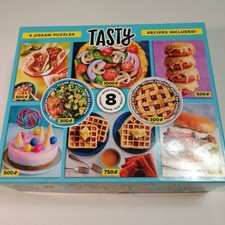 Multipack Jigsaw Puzzle 8 In 1 Bundle Set  Tasty  No Recipe Book