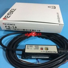New Keyence FS-14 Fiber Optic Sensor Amplifier free Shipping FS14