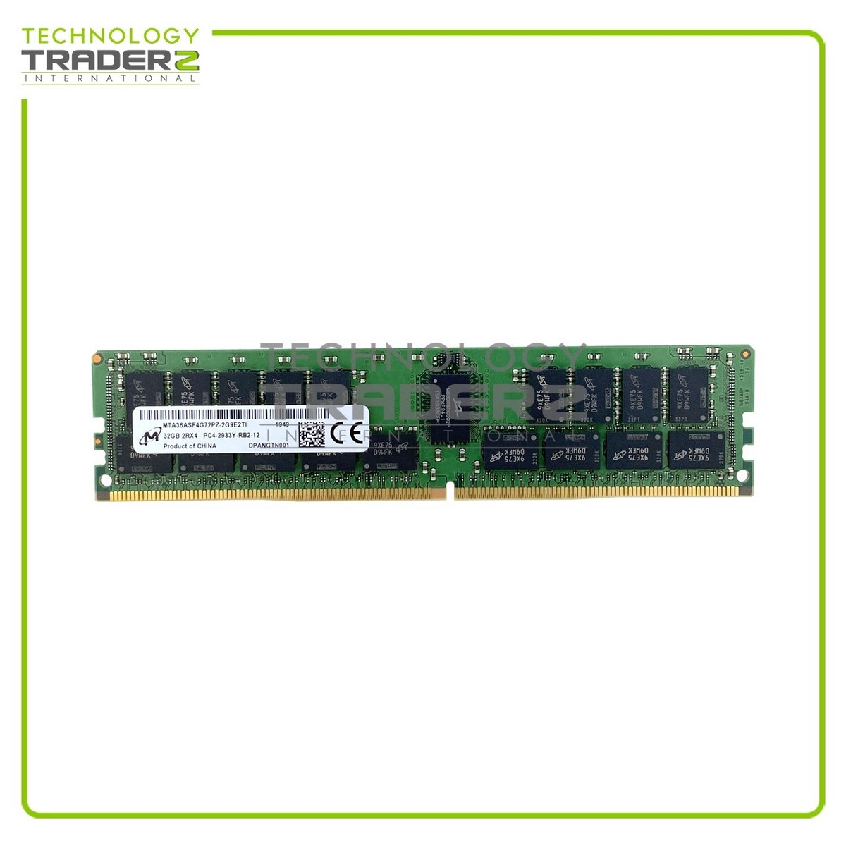 MTA36ASF4G72PZ-2G9 Micron 32GB PC4-23400 DDR4-2933MHz ECC Dual
