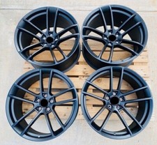 20" WHEELS FOR DODGE CHALLENGER CHARGER 20x9.5/20x11 STAGGERED BLACK SET 4