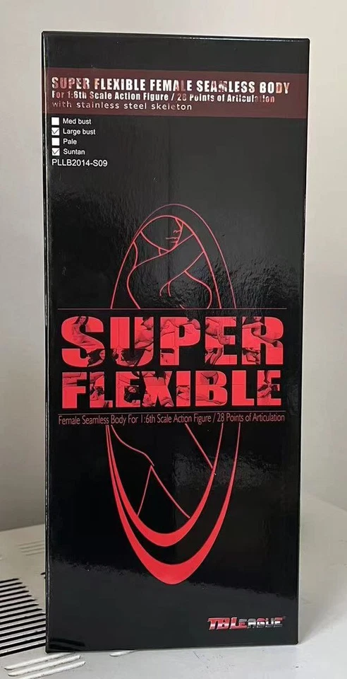 TBLeague Phicen S09 Female Seamless BIG bust body Suntan w/ Head 1/6 Figure - Image 2 of 3