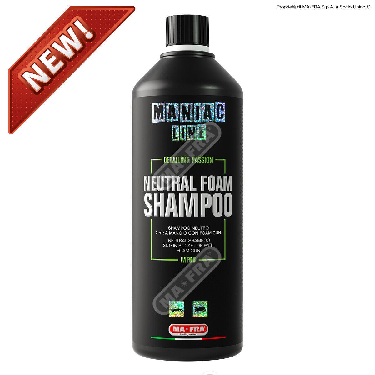 Maniac Line Neutral Foam Shampoo | Detailing Auto di Lusso 1000ml