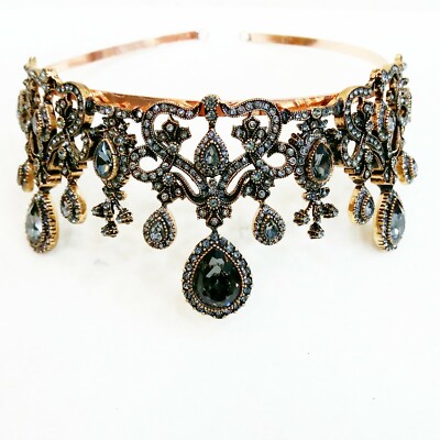 Turkish Jewelry Handmade Muhtesem Yüzyıl Hurrem Sultan's Tiara Classic Ottoman S