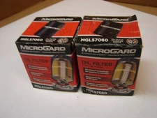 TWO MICROGARD Engine Oil Filters #MGL57060 - NEW
