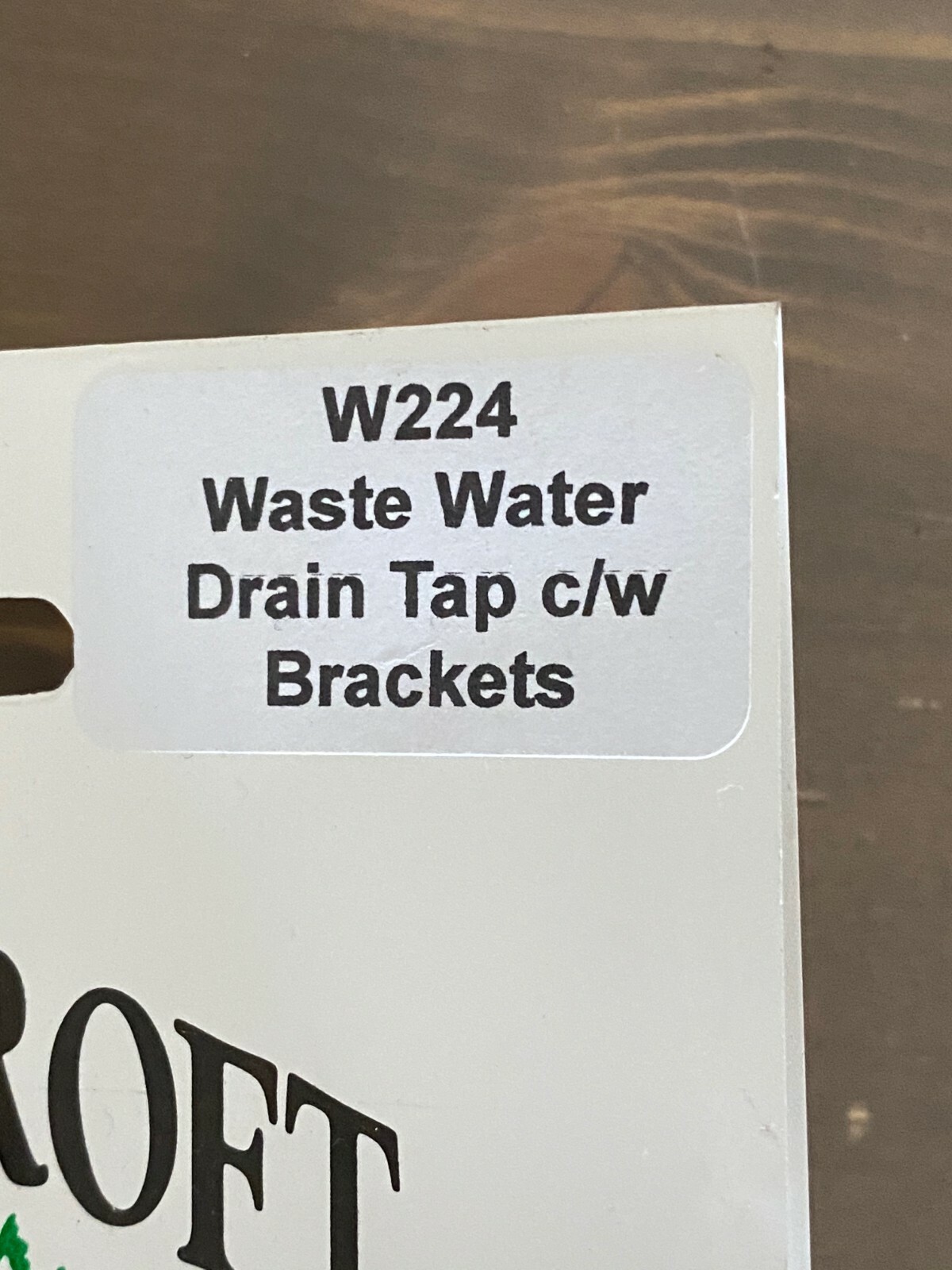 Caravan/Motorhome Water Wastewater drain tap with brackets eBay