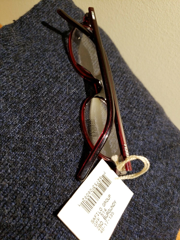 FERRE GIANFRANCO EYEGLASSES GFF 514 28D 48/17/135 RED  K - Imagem 3 de 4