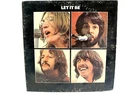 THE BEATLES Let It Be 1970 Record Vinyl LP AR 34001 by Apple Records