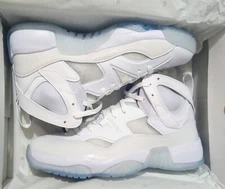 NEW!! AUTHENTIC MEN'S 8 JORDAN JUMPMAN TWO TREY WHITE UNIVERSITY-BLUE DO1925-104