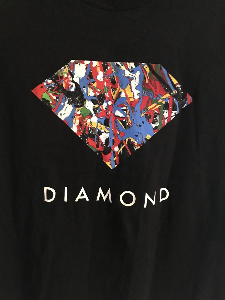 Zumiez Womens Size XL Black Diamond Tshirt NWT! M368 | eBay