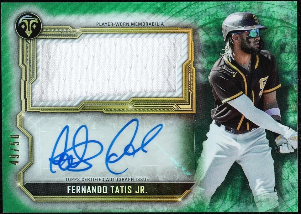 2020 Topps Triple Threads - Fernando Tatís Jr. #ASJR-FT - 1 of 1