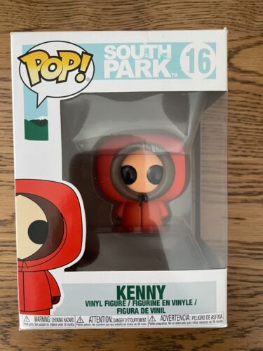 Funko Pop! Figura de vinilo en caja de South Park Kenny #16 de televisión - Imagen 1 de 6