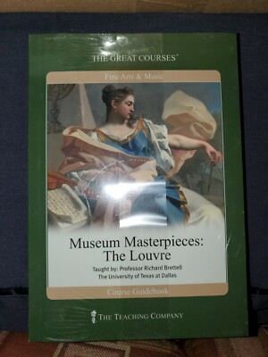 Great Courses Museum Masterpieces The Louvre - 2 DVDs Plus Guidebook