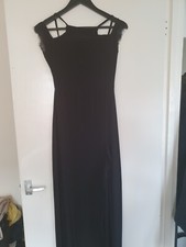 Lace Dress With Split Trim