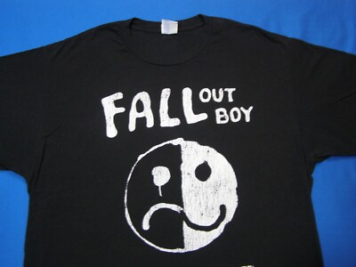 Fall Out Boy イラスト Tシャツ Lサイズ ブラック Fall Out Boy So Much (For) Stardust Concert Tour T-Shirt Black